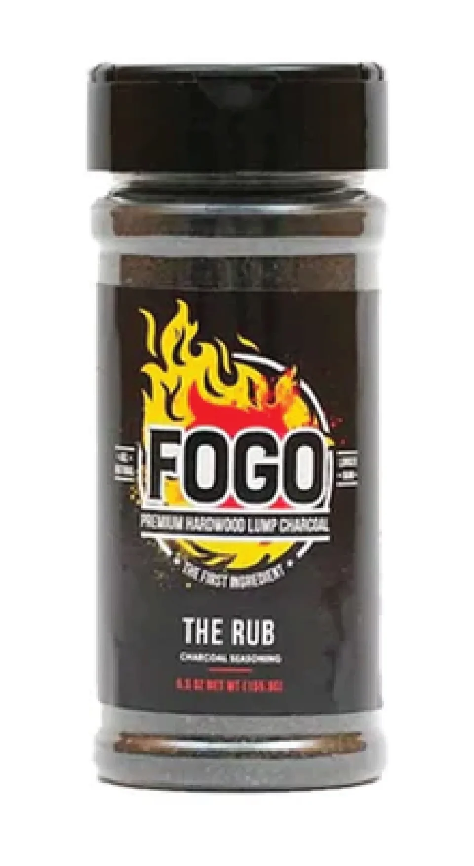 Value FOGO The Rub, Charcoal Seasoning for Meat, Perfect for Grilling and Smoking BBQ, 5.5 Ounce Bottle
