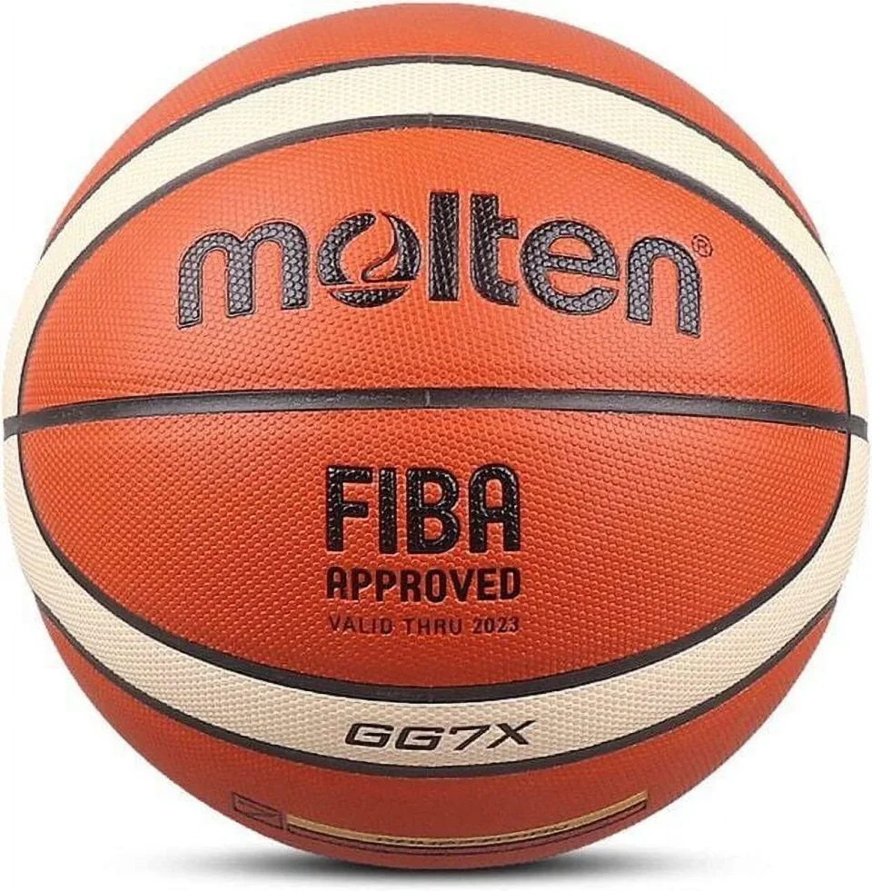Eco-Friendly BPA-Free Molten Basketball Size 7 Official Certification Competition