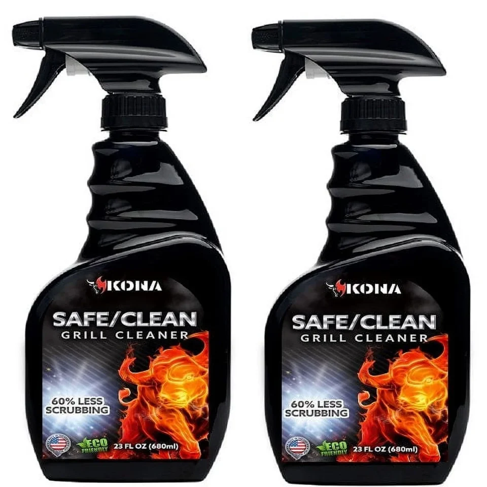Easy-Clean Safe/Clean Oven & Grill Cleaner Spray Heavy Duty - 60% Less Scrubbing - Eco-Friendly Food Safe Grill & Oven Degreaser