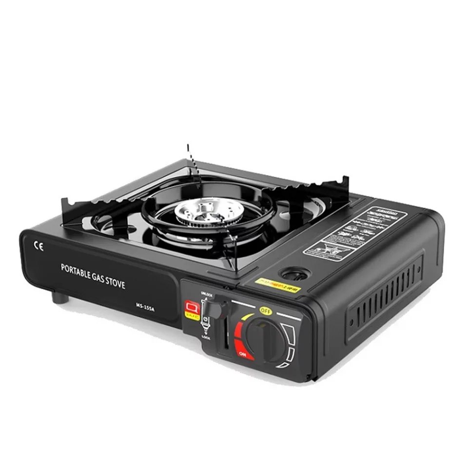Prime Value Dcenta Cassette Portable Gases Butanes 2.9KW with Piezo Ignition for Cooking Camping Pincnic Backpacking Hiking Barbecue