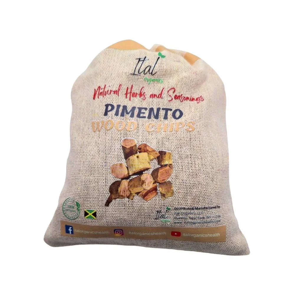 BPA-Free Home Ital Organics 100% Organic Pimento Wood Chips
