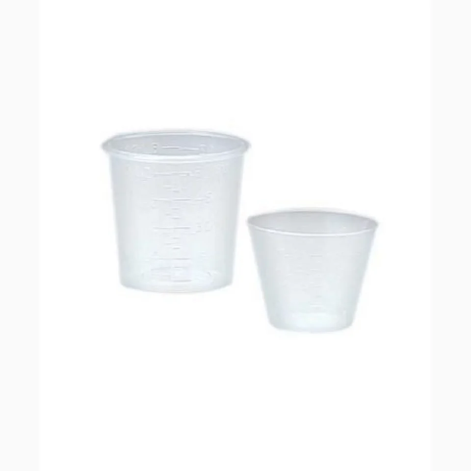 Baking Gift-Ready Medegen Graduated Medicine Cup, 1 oz., Clear Plastic, 5000 Count