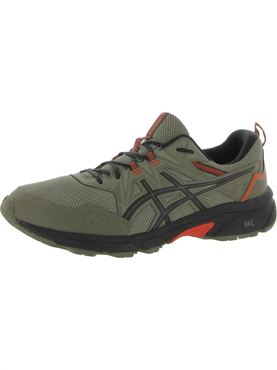Home ASICS Men's Gel-Venture 8 Running Shoes, 13, Mantle Green/Black
