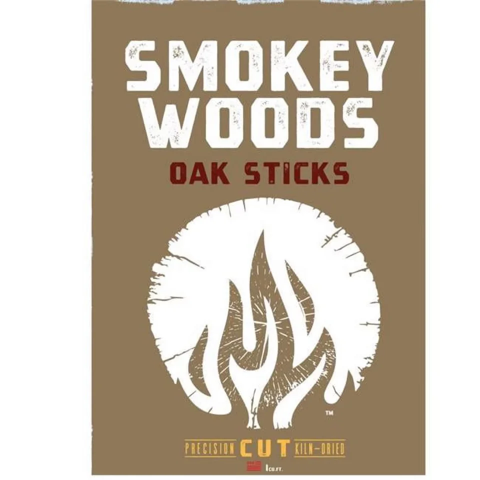 Safe Matte Smokey Woods All Natural Oak Cooking Logs 1 cu ft