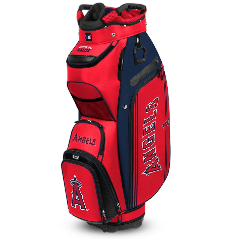 Food-Grade Stainless Steel WinCraft Los Angeles Angels Bucket III Cooler Cart Golf Bag