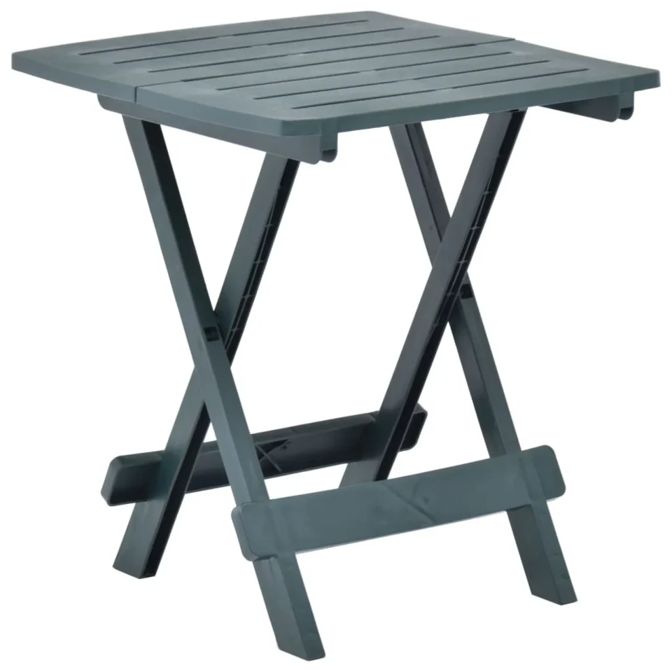 Dining Leak-Proof Dcenta Folding Garden Table Portable Dining Table Green for Patio, Garden, Balcony, Backyard, Camping, Furniture 17.7 x 16.9 x 19.7 Inches (L x W x H)