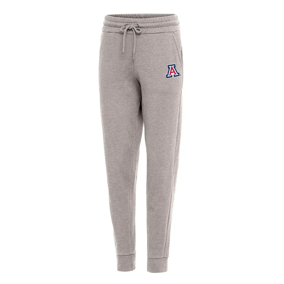 BPA-Free Women's Antigua Oatmeal Arizona Wildcats Action Jogger Pants