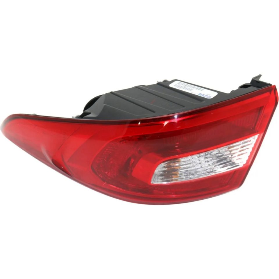 Stainless Steel Top-Rated Tail Light For 2015-2017 Hyundai Sonata Passenger Side Outer CAPA