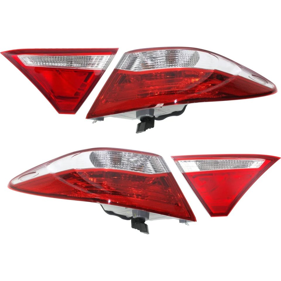 Cast Iron Tail Light For 2015-2017 Toyota Camry Driver and Passenger Side