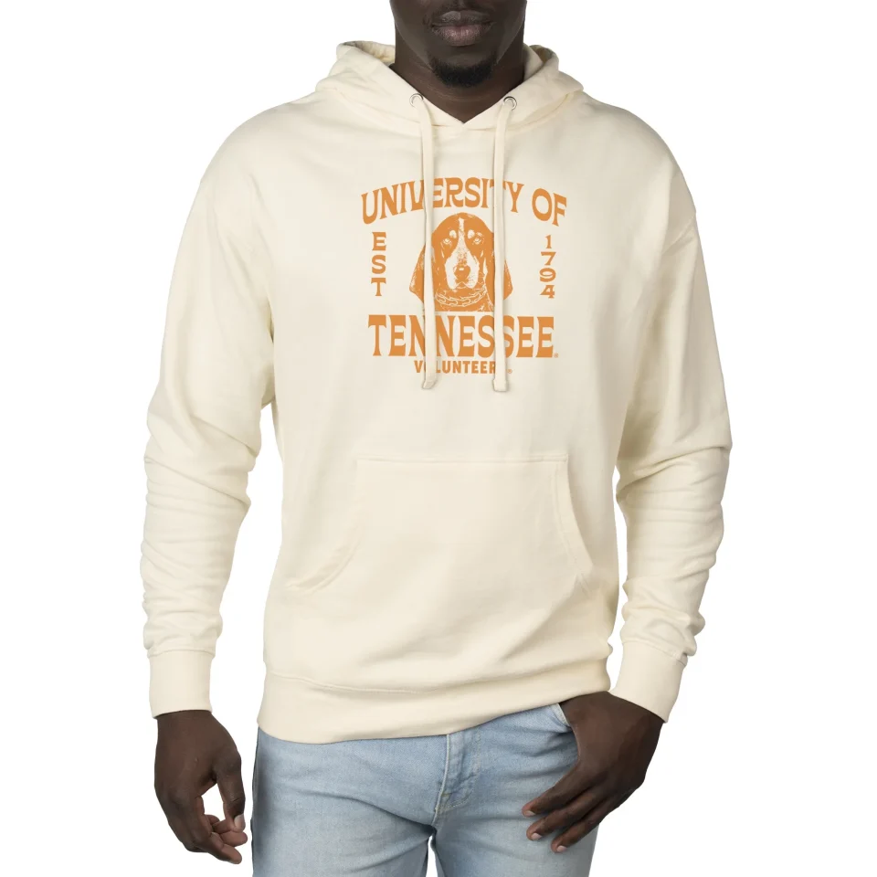 Supreme Healthy Men's Uscape Apparel Cream Tennessee Volunteers Standard Pullover Hoodie