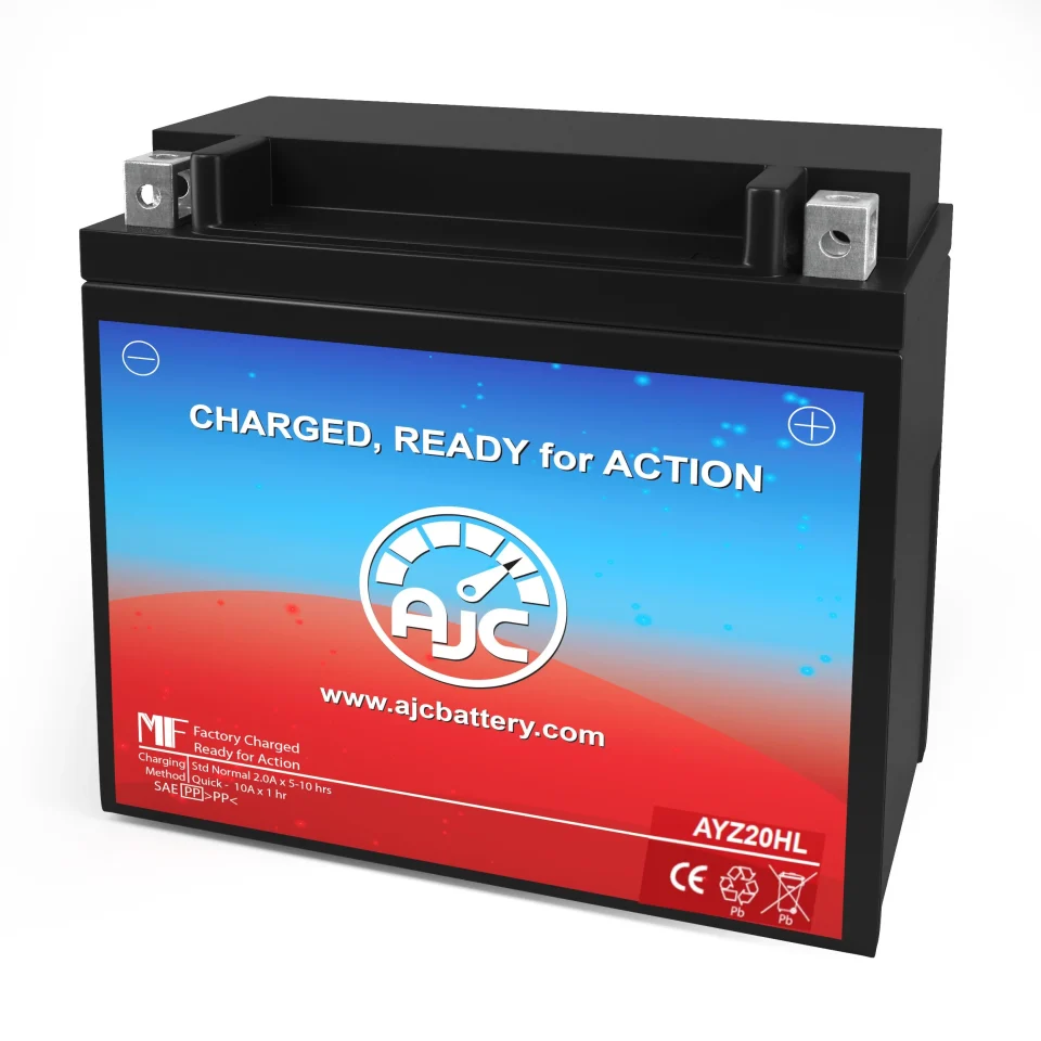 Premium Frosted AJC Battery Compatible with Ski-Doo Skandic Tundra 300F 277CC Snowmobile Pro Replacement Battery (2007-2008)