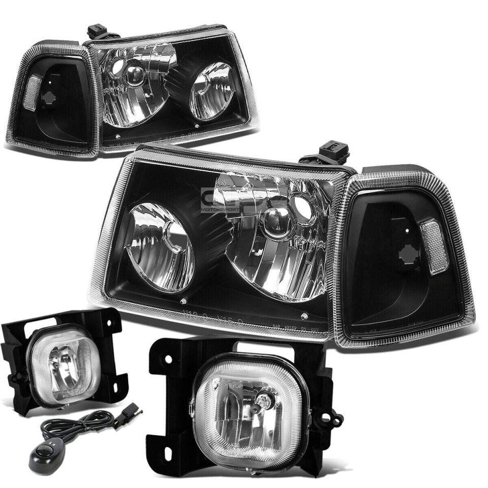 Clear BLACK HEADLIGHT+CLEA