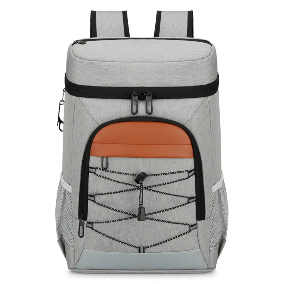 Eco-Friendly Space-Saving Lixada Insulated Cooler Backpack Large Capacity Lightweight Water-resistant for Men Women Travel Picnics Camping with Lunch Compartment