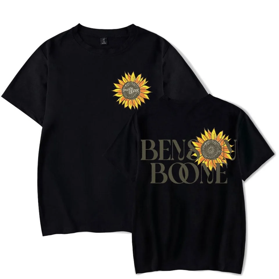 Wooden Baking Benson Boone Fireworks and Rollerblades World Tour Merch T-shirt Women Men Summer Tee Tshirt