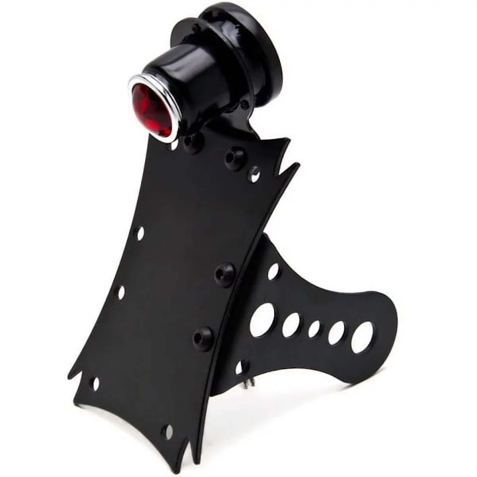Kitchen Krator Axle Vertical / Horizontal Plate Holder Tail Light Compatible with Honda Valkyrie Rune 1500 1800