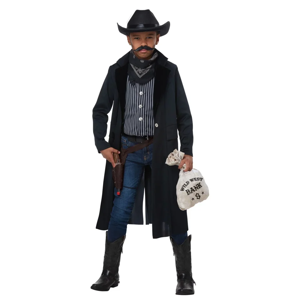 Premium Lightweight Boys Wild West Sheriff/Outlaw Costume