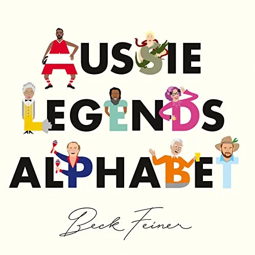 Bamboo Cast Iron Pre-Owned Aussie Legends Alphabet Hardcover Beck Feiner