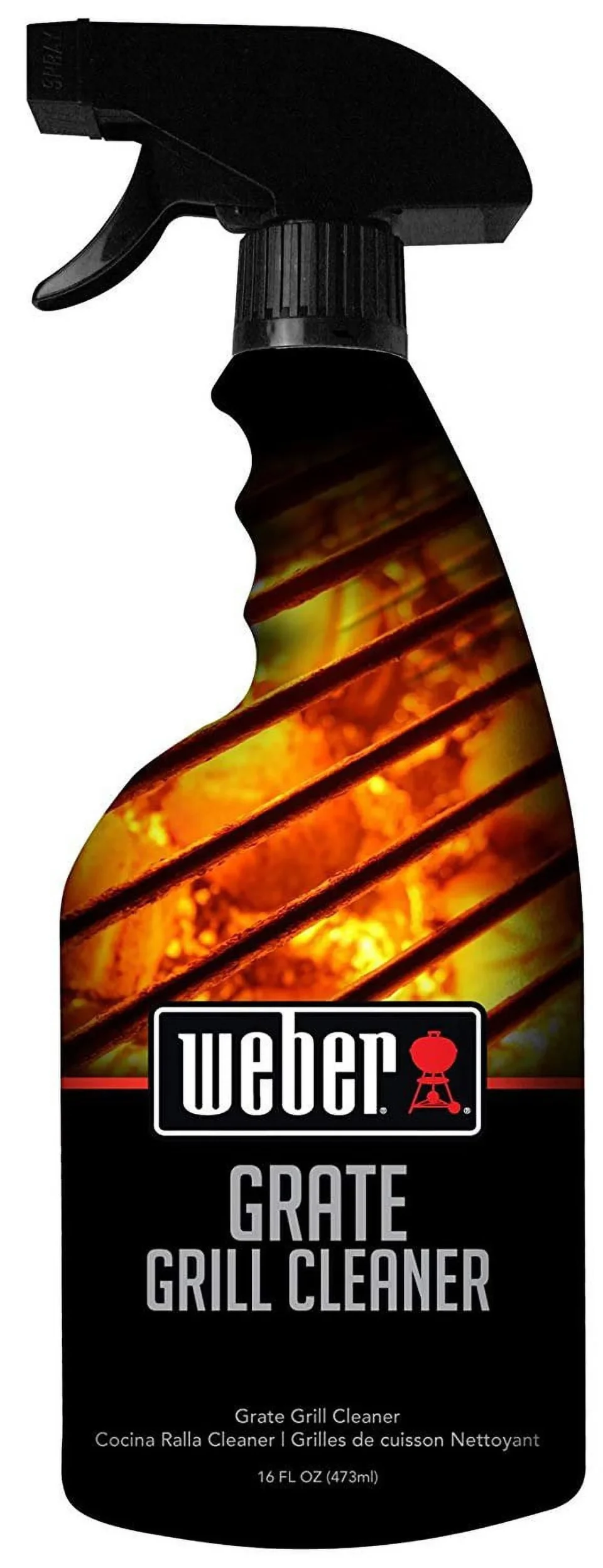 Food-Grade Frosted Weber Grate Grill Cleaner, 16 Fl. Oz.